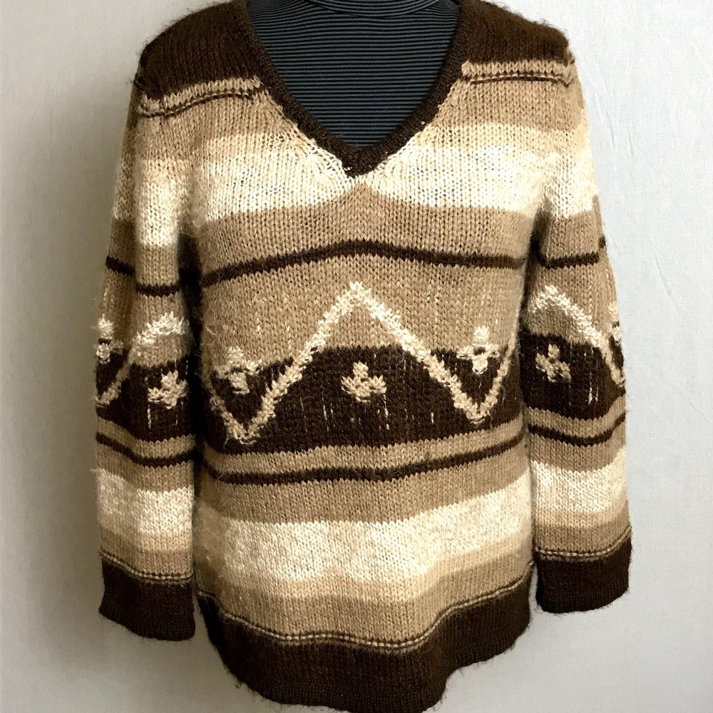 🦙100% ALPACA SWEATER Cozy warm 🤗